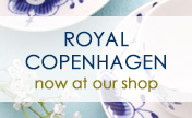 Royal Copenhagen is now at our stores!