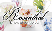 The European kitchen brand "Rosenthal" are now at our stores!