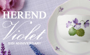 Now is the chance to get "Violet - Sisi Anniversary -" in HEREND Porcelain Manufactory