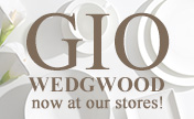 The WEDGWOOD's Gio collection is now at our stores!
